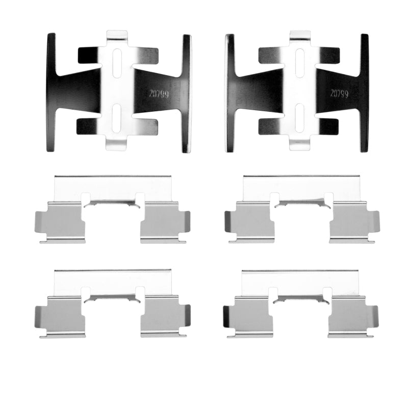 R1 Concepts Honda Accord 1990 - 1993 Front Disc Brake Hardware Kit | rncHK1 - 59012 - JDMuscleSPK979137