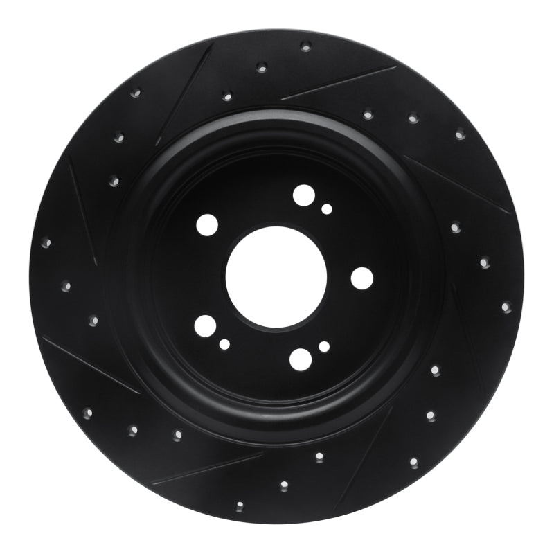 R1 Concepts Honda Odyssey Rear Right Drilled & Slotted Brake Rotor (Part rncECB - 59066R) | rncECB - 59066R - JDMuscleSPK983091