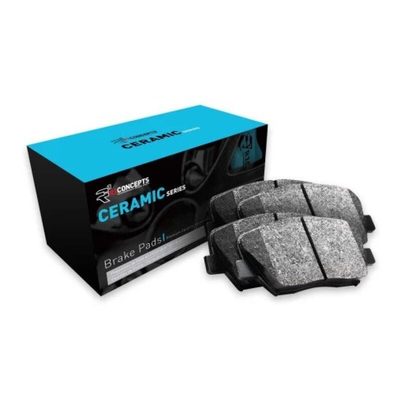 R1 Concepts Rear Ceramic Brake Pads and Hardware Kit for 1990 - 1999 Subaru SVX | Part RNC2310 - 0471 - 04 | rnc2310 - 0471 - 04 - JDMuscleSPK981015