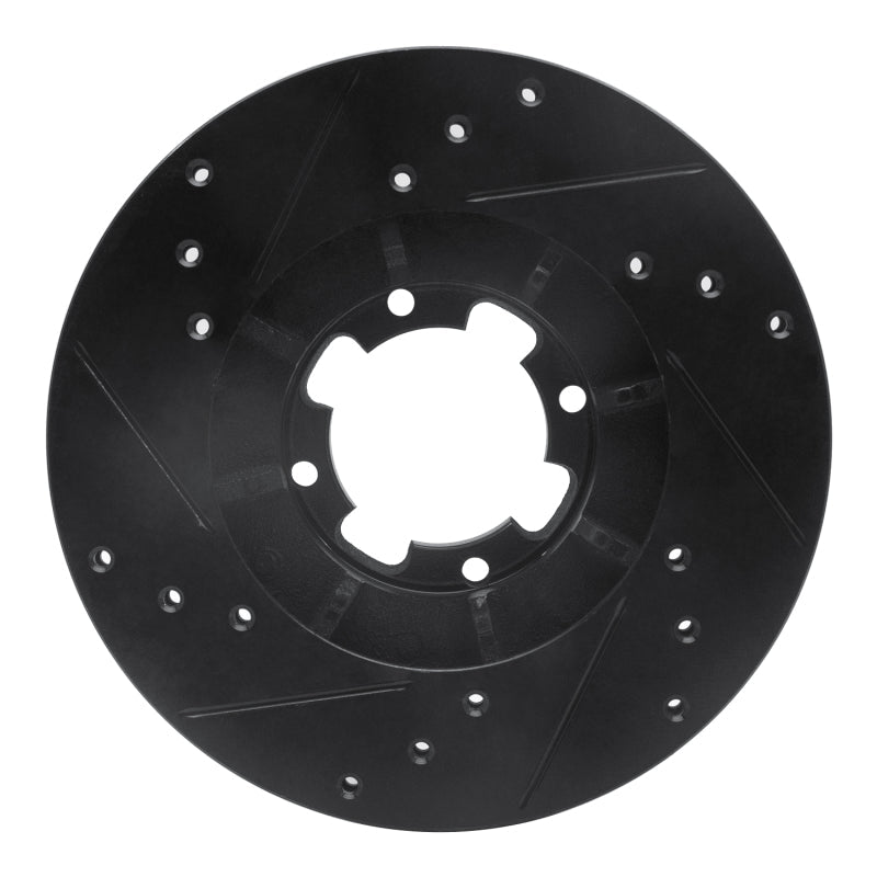 R1 Concepts RNCECB - 13000R Front Right Drilled & Slotted Brake Rotor for Subaru DL 1985 - 1994 | rncECB - 13000R - JDMuscleSPK973591