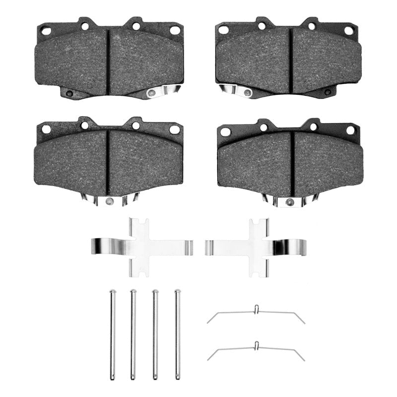 R1 Concepts Semi - Metallic Series Brake Pads for Toyota 4Runner (1995 - 2004) – Front with Hardware Kit | rnc2311 - 0436 - 01 - JDMuscleSPK936164
