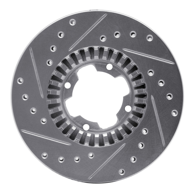 R1 Concepts Subaru BRAT 1983 - 1989 Front Right Drilled & Slotted Silver Brake Rotor | rncEDZ - 13031R - JDMuscleSPK984467