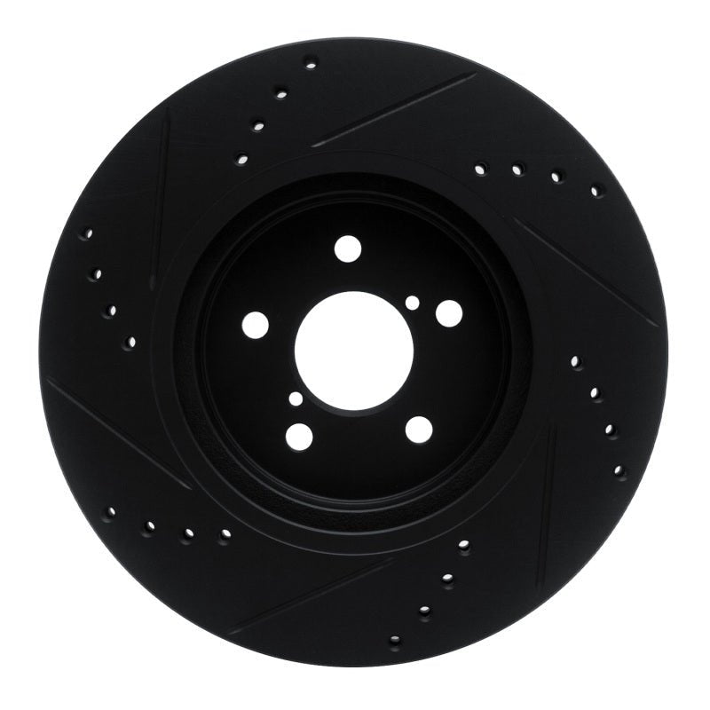 R1 Concepts Subaru Impreza Front Right Drilled & Slotted Brake Rotor (2017 - 2023) | rncECB - 13037R - JDMuscleSPK973661