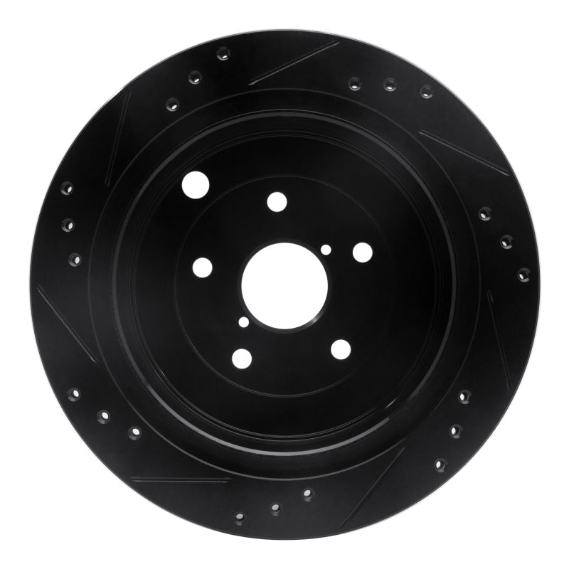R1 Concepts Subaru Tribeca Rear Right Drilled & Slotted Brake Rotor (2006 - 2014) | rncECB - 13036R - JDMuscleSPK973659
