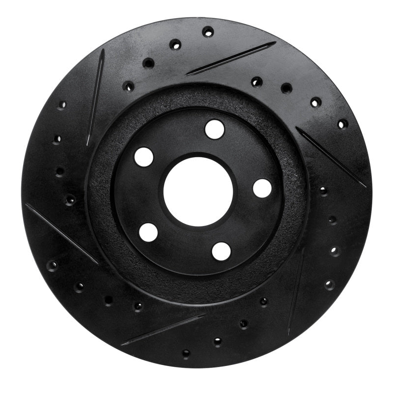 R1 Concepts Toyota Celica 1986 - 1989 Front Right Drilled & Slotted Brake Rotor | rncECB - 76027R - JDMuscleSPK983678