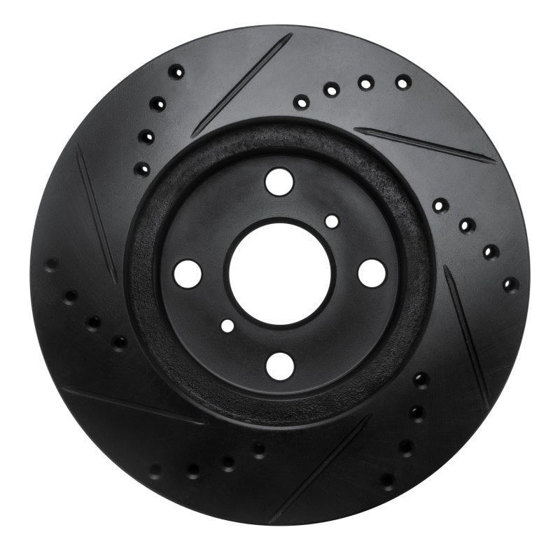 R1 Concepts Toyota Prius Front Right Drilled & Slotted Brake Rotor (Part rncECB - 76074R) | rncECB - 76074R - JDMuscleSPK983702