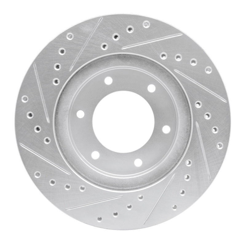 R1 Concepts Toyota T100 Front Right Drilled & Slotted Silver Brake Rotor (Part rncEDZ - 76118R) | rncEDZ - 76118R - JDMuscleSPK987634
