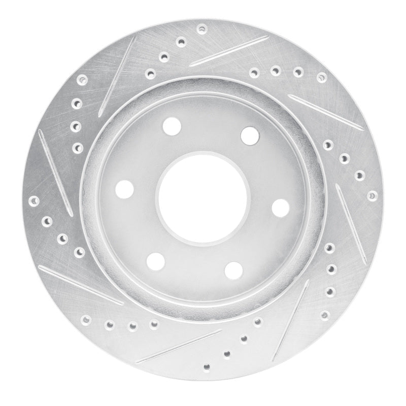 R1 Concepts Toyota T100 Front Right Drilled & Slotted Silver Brake Rotor (Part RNCEDZ - 76119R) | rncEDZ - 76119R - JDMuscleSPK987636
