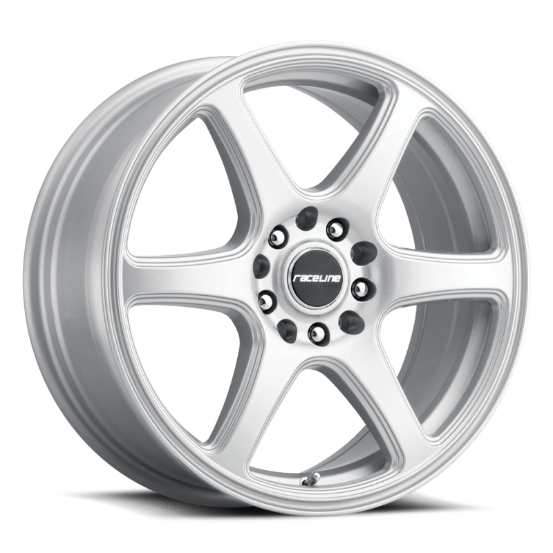 Raceline 146S Matrix 18x8in / 5x114.3/5x127 BP / 40mm Offset / 72.62mm Bore - Gloss Silver Wheel - JDMuscleSPK591354