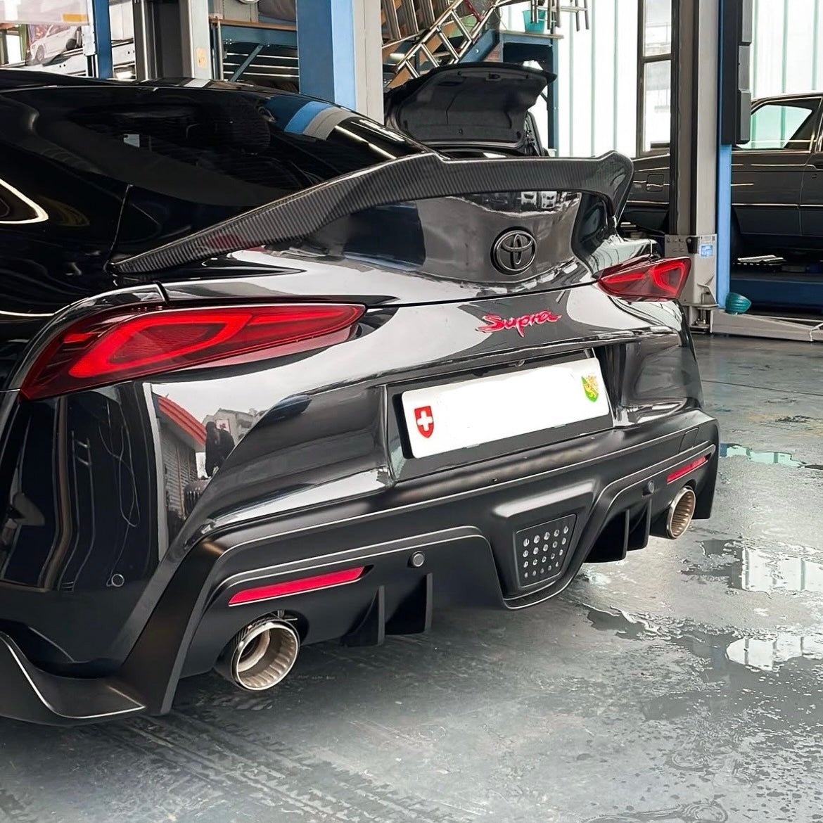 Rear Diffuser Fins for GR Supra (A90/91) - JDMuscleOEMPD-A90-RDF