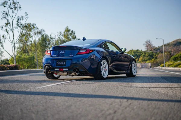 Remark 13 - 22 BRZ/ 13 - 16 FRS / 17 - 21 GT86 / 2022 GR86 Sports Touring Cat Back Exhaust w/ Burnt Stainless Tip | RK - C4063T - 04T - JDMuscleCat Back Exhaust SystemremRK-C4063T-04T