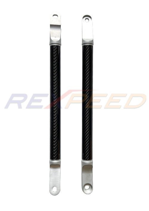 Rexpeed 2020+ Supra GR Dry Carbon Engine Braces + Inside Strut Brace | TS110C - JDMuscleStrut Tower BarsTS110C