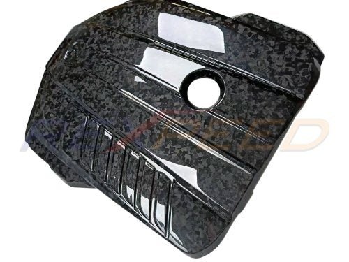 Rexpeed 2020+ Supra GR Forged Carbon Engine Cover Full Replacement | TS116FC - JDMuscleEngine CoversrexTS116FC