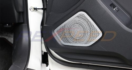 Rexpeed 2022+ GR86/BRZ Silver Door Audio Speaker Cover Trim | FR158 - JDMuscleTrim KitsREXFR158