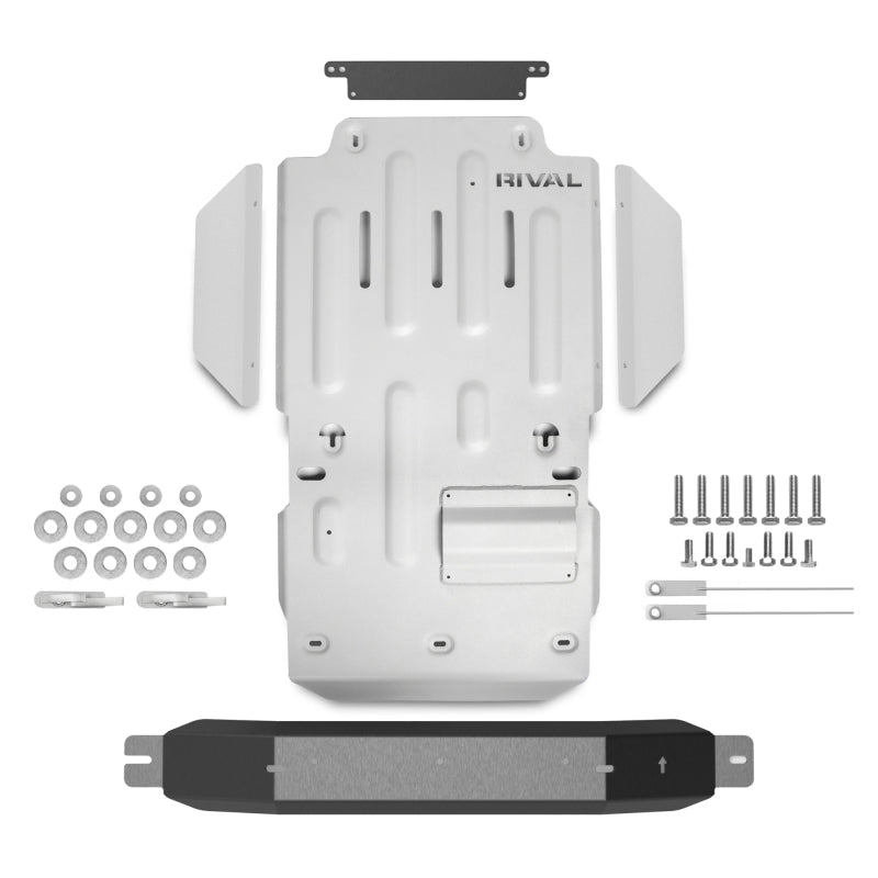 Rival 4x4 Aluminum Transmission Transfer Case Skid Plate for Toyota 4Runner (Part RLL2333.9543.2.6) | rll2333.9543.2.6 - JDMuscleSPK933697