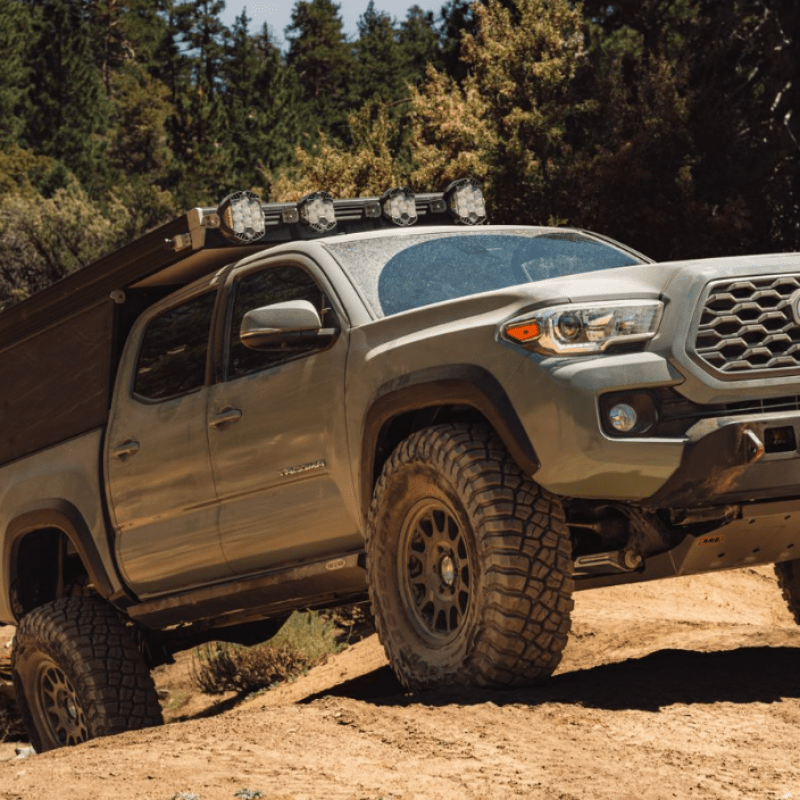 Rock Slide Engineering Toyota Tacoma Rock Sliders for Long Bed (16 - 23 Models) | rseBD - SL - 101 - TACO - JDMuscleSPK847415