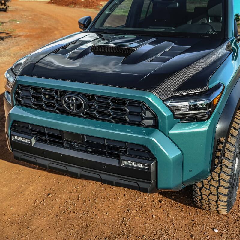 Seibon 2024 Toyota Tacoma TS - Style Carbon Fiber Hood - JDMuscleSPK829010