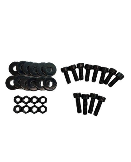 Sparco Seat Hardware Spacer Kit Side Mount - Black Zinc - JDMuscleSeat Accessoriesspa50002ZN