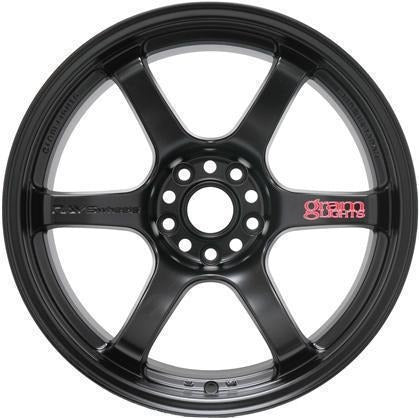 Gram Lights 57DR 18x9.5 +38 5x114.3 Semi Gloss Black Wheel - Universal | WGIX38EH