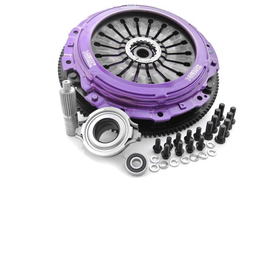 XClutch Clutch Kit 9in Twin Solid Ceramic Discs w/ Flywheel Subaru STI 2004-21 | XKSU23531-2E - JDMuscleClutchesXCLXKSU23531-2E