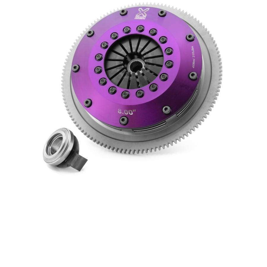 XClutch Clutch Kit 8in Twin Solid Ceramic Disc w/ Flywheel WRX 2006-2014 | XKSU20522-2E - JDMuscleClutchesXCLXKSU20522-2E