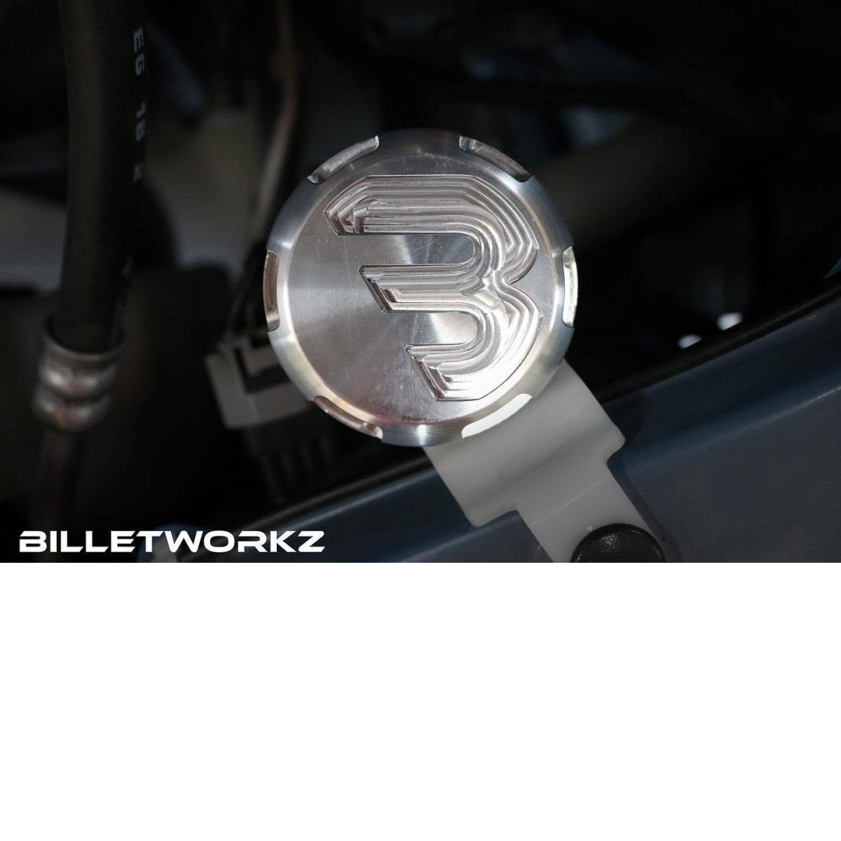 Billetworkz Engine Bay Caps - Zero Series Subaru BRZ / Scion FR-S 2013+ - JDMuscleEngine Covers and CapsbwzBW-EBCZ-SUB-BRZ-7SilverAuto