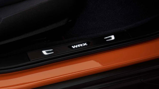 Subaru OEM 2022 WRX Illuminated WRX Logo Door Sill Plates  | H461SVC200