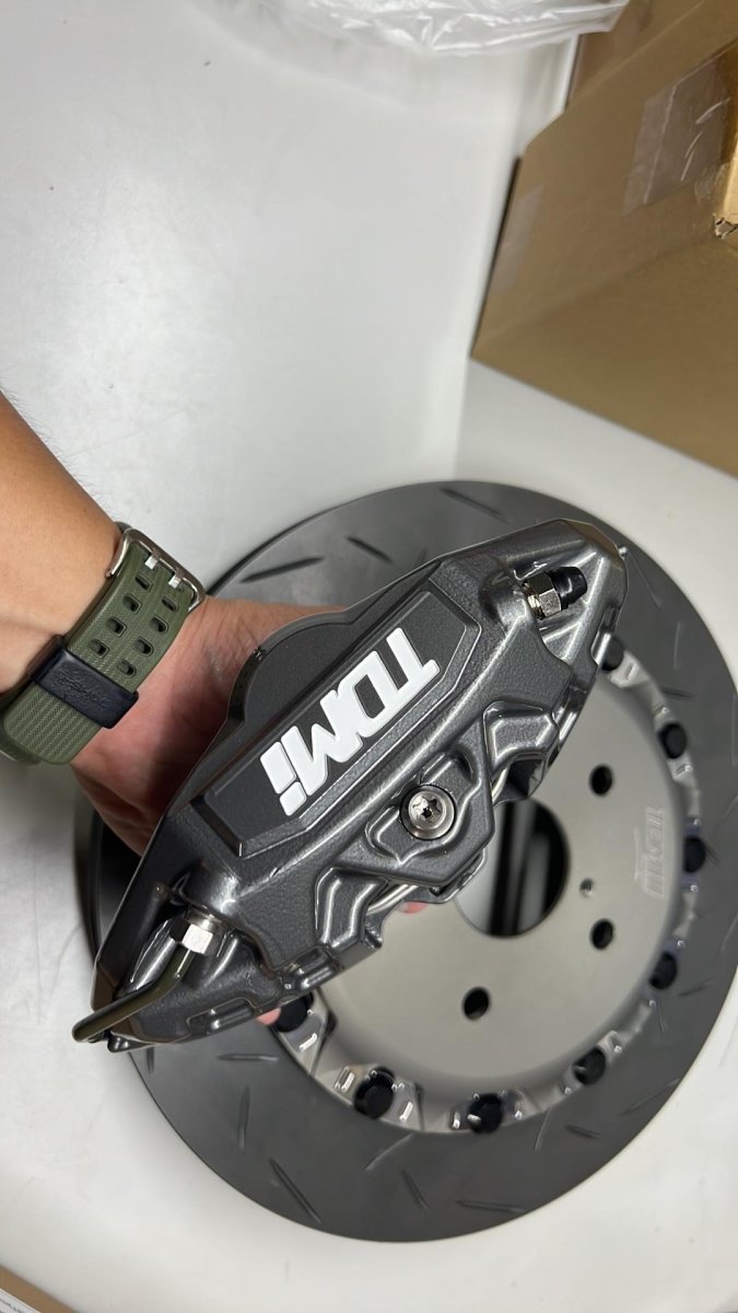 TDMI "EL" Series - REAR - Big Brake Kit | VB 2022+ WRX - JDMuscleBig Brake KitsRed / Black Lettering