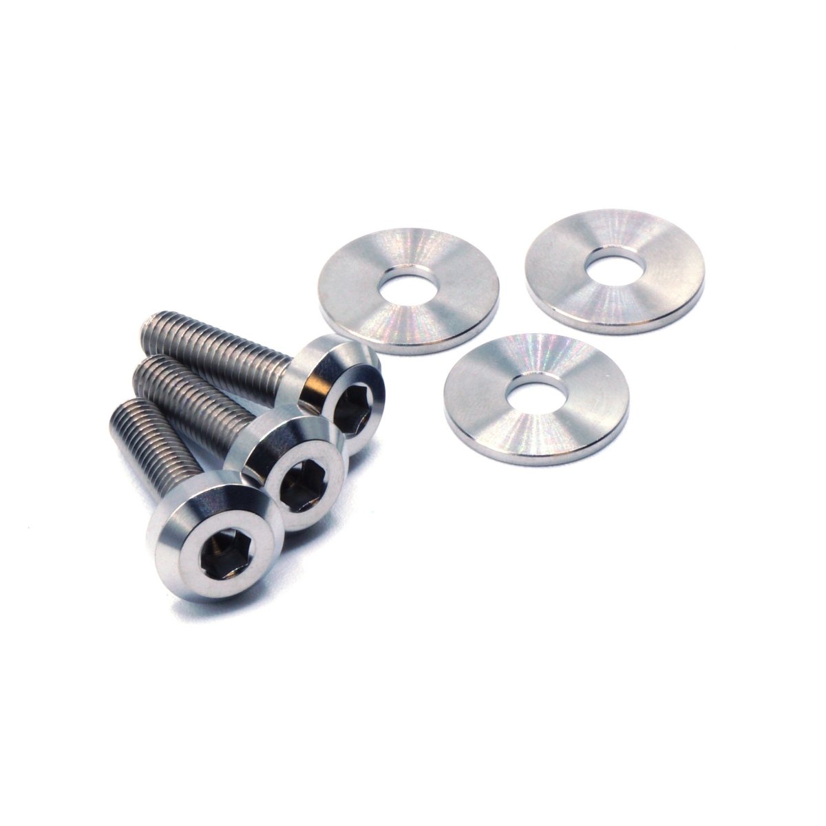 Bubu① J726 Titanium Hardware Power Steering Reservoir Kit - Nissan 300ZX