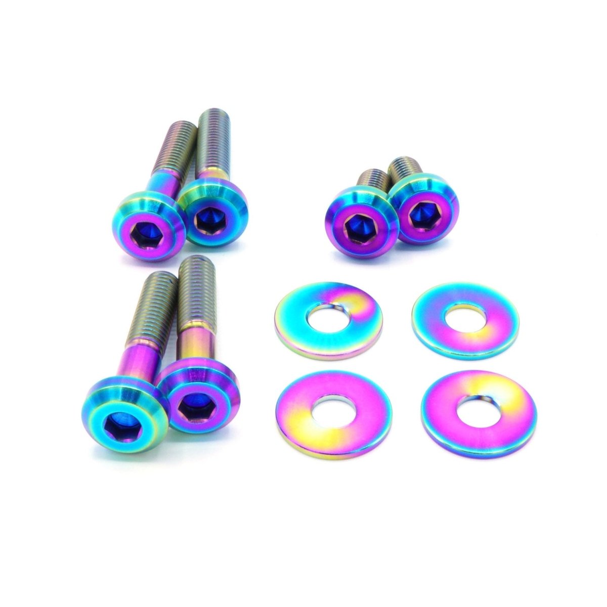 Titanium Hardware Trunk Kit - Subaru Impreza GC8 (1992 - 2001) - JDMuscleDress Up HardwaresSUB-027-Ti-TBCosmic Burn