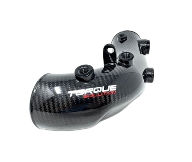 Torque Solution HD Hard Turbo Inlet for 2002 - 2007 Subaru WRX & 2004 - 2021 STI, Carbon Fiber, OEM / 3 - inch Inlet Part Number TQS - TS - SU - 881CF - 3 - JDMuscleSPK896248