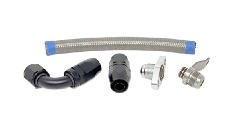 Torque Solution Subaru EJ - 10AN Turbo Oil Return Line Kit - Part TQS - TS - SU - 486K - S - JDMuscleSPK832155