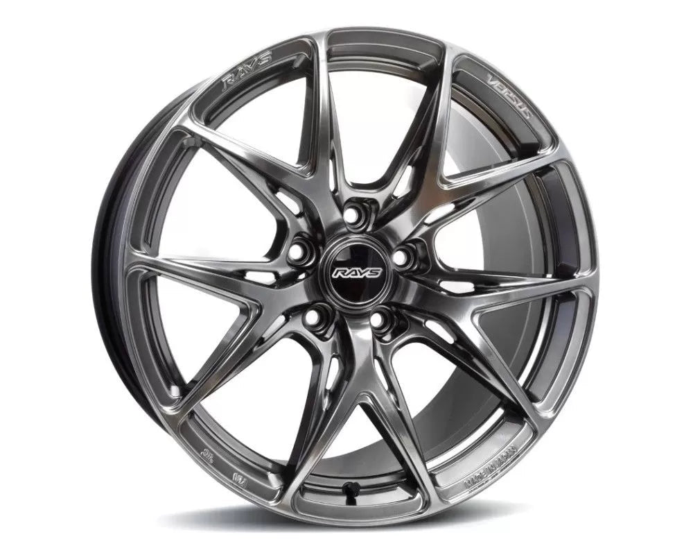 Versus VV21S 18X9.5 +22 5 - 114.3 Jet Black | WT2X22EYNJ - JDMuscleWheelsvssWT2X22EYNJ