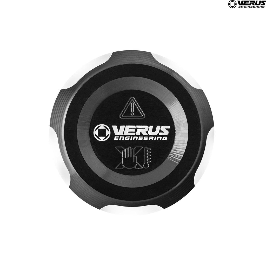 Verus Engineering 20 - 22 Supra Heat Exchanger Cap Black | A0248A - BLK - JDMuscleRadiator CapsVERA0248A-BLK