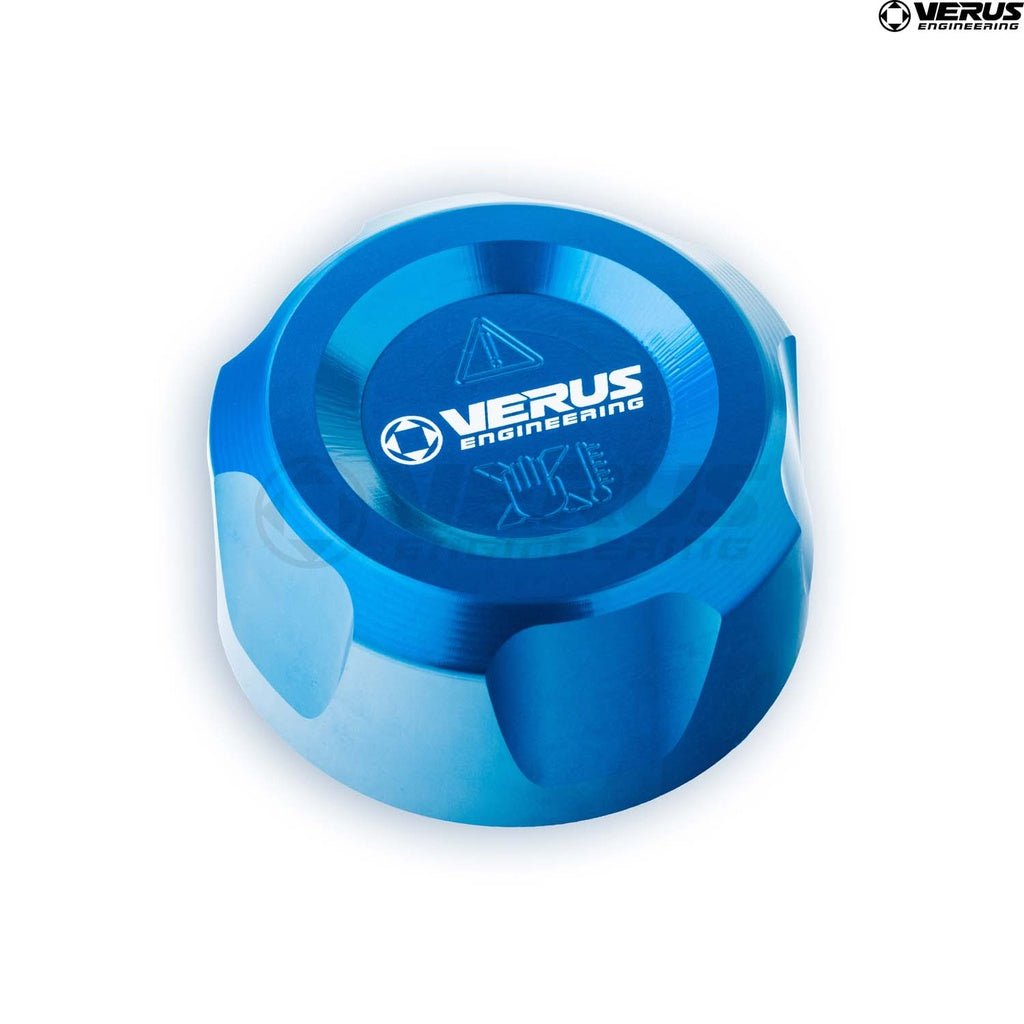 Verus Engineering 20 - 22 Supra Heat Exchanger Cap Blue | A0248A - BLU - JDMuscleRadiator CapsVERA0248A-BLU