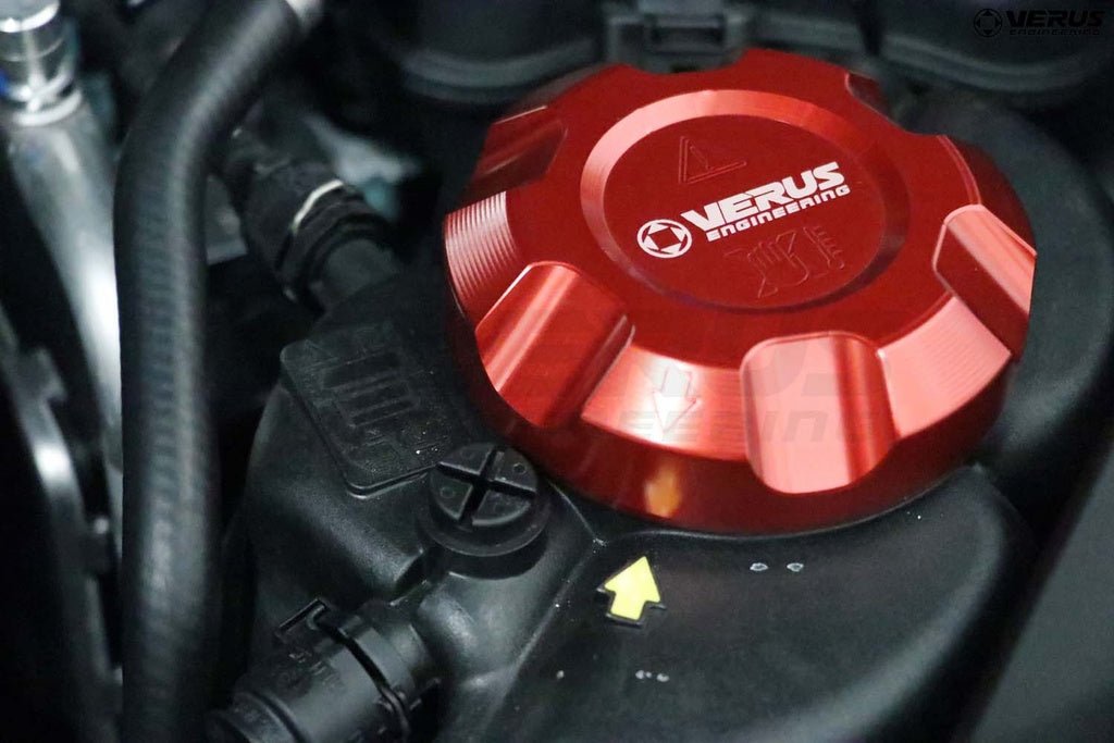 Verus Engineering 20-22 Supra Mk5 Coolant Cap Red | A0247A-RED - JDMuscleRadiator CapsVERA0247A-RED