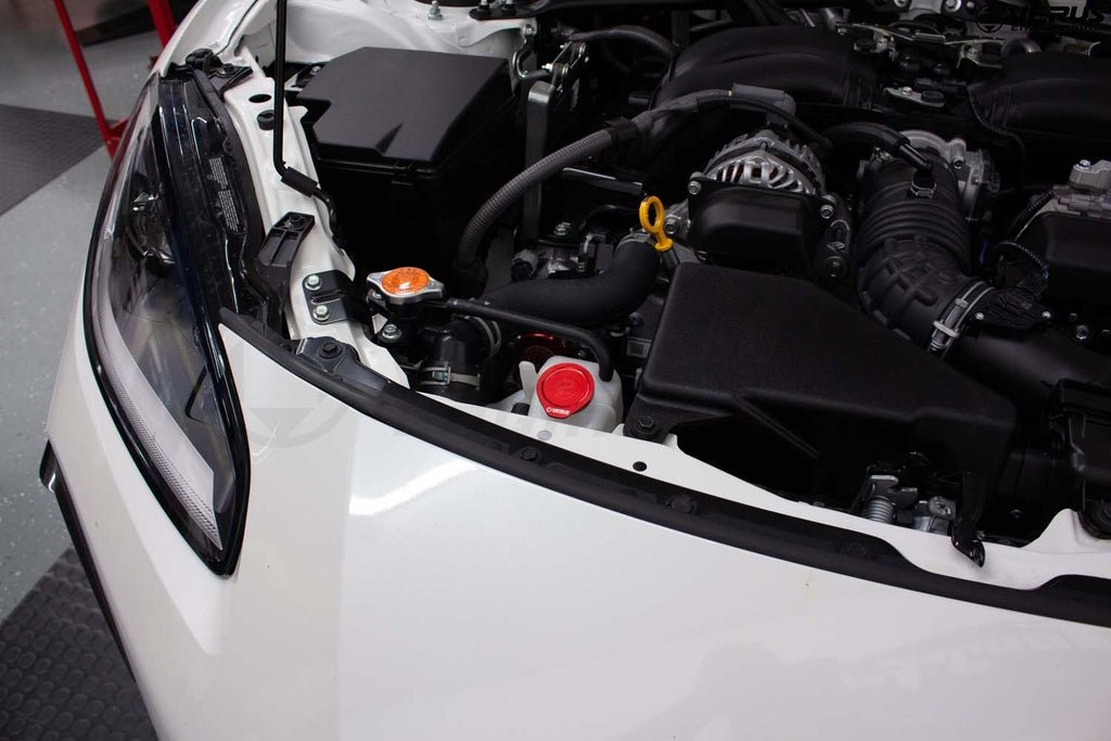 Verus Engineering 2022+ BRZ/GR86 Coolant Overflow Cap Red | A0419A - RED - JDMuscleDress Up CapsVERA0419A-RED