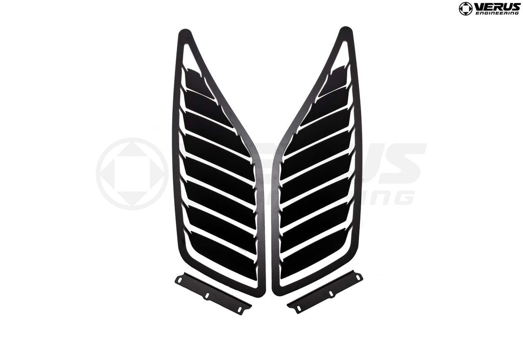 Verus Engineering [22-26 WRX] Hood Louver Kit - Black – JDMuscle