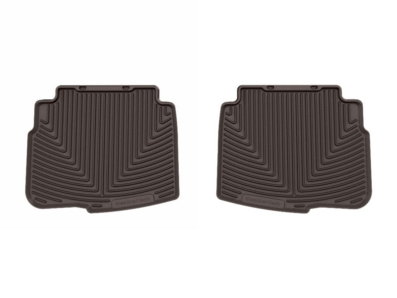 WeatherTech 20 - 25 Subaru Legacy/Outback Rear All - Weather Floor Mats - Cocoa - JDMuscleSPK828746