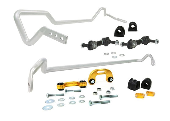 Whiteline 04-07 WRX Sedan Front and Rear 22mm Adjustable Sway Bar Kit | BSK007