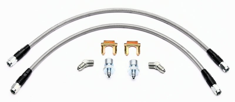 Wilwood Flexline Kit for Front C6 Corvette (2005 - Present) with SL4, SL6, W4, or W6A Calipers - Part wil220 - 9100 | wil220 - 9100 - JDMuscleSPK140369