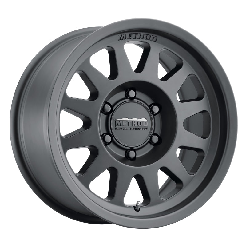 Method MR704 16x8 0mm Offset 6x120 67mm CB Matte Black Wheel