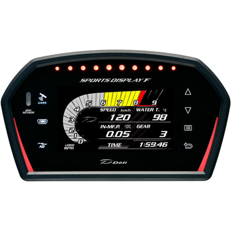 DEFI Sports Display w Advance Control Unit / Sensors Universal | DF15902