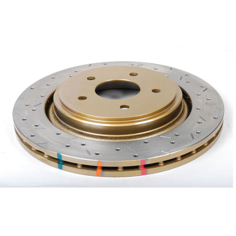 DBA 05-12 Corvette C6 w/Z51 pkg Rear Drilled & Slotted 4000 Series Rotor | 42991XS