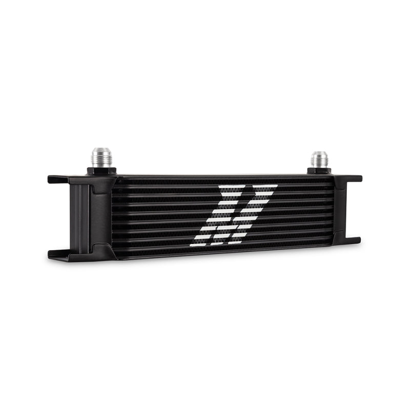 Mishimoto -8AN 10 Row Oil Cooler Black Universal | MMOC-10-8BK