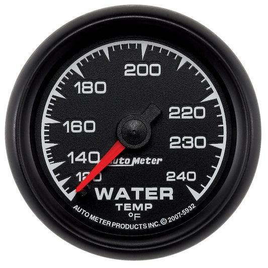 Autometer ES 52mm 120-240 Deg F Mechanical Water Temperature Gauge Universal | 5932