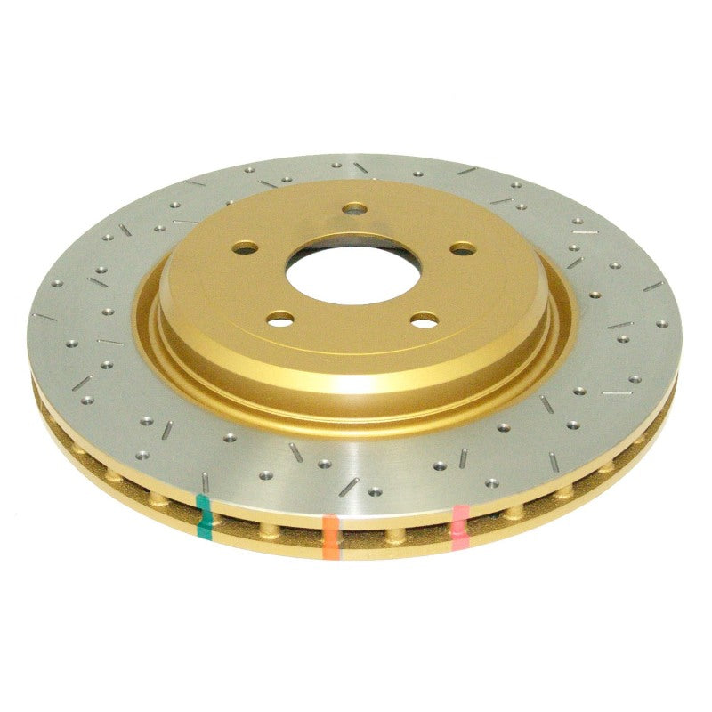 DBA 05-12 Corvette C6 w/Z06 pkg Rear Drilled & Slotted 4000 Series Rotor | 42993XS