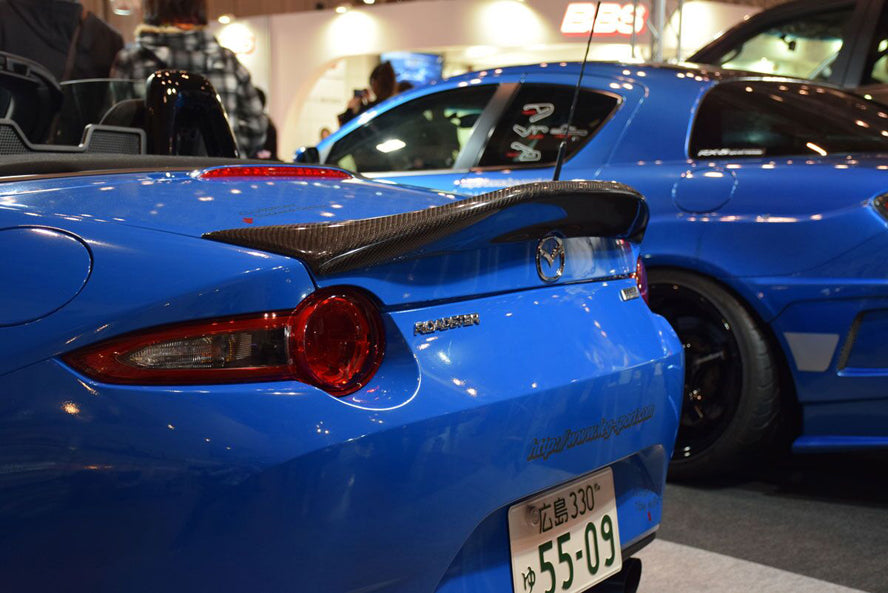 JDMuscle Tanso Carbon Fiber Duck Bill V1 - 2016+ Mazda Miata ND