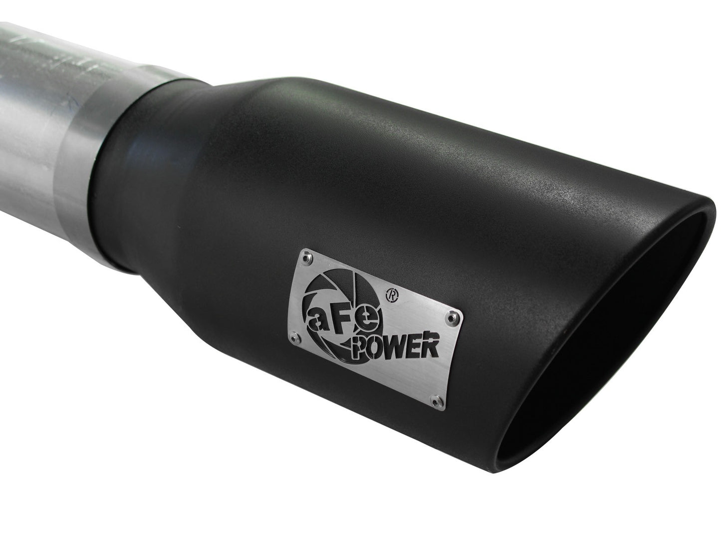 aFe Atlas 5-in Aluminized Steel DPF-Back Exhaust System with Black Tip Chevrolet Silverado 2500 HD 2011-2016 / Silverado 3500 HD 2011-2016 / GMC Sierra 2500 HD 2011-2016 / Sierra 3500 HD 2011-2016 | 49-04041-B