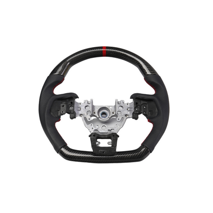 Racing Art 22-24 WRX Carbon Fiber Steering Wheel - Leather / Suede